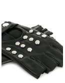 fingerless driving style gloves