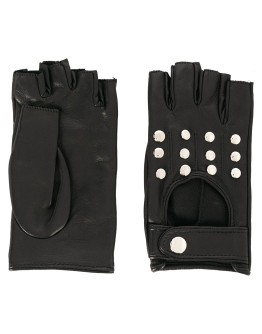 fingerless driving style gloves