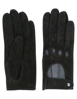 textured style cut-out detail gloves