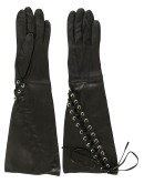 lace-up gloves