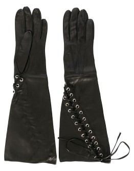 lace-up gloves