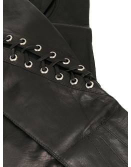 lace-up gloves