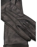 textured style buttoned gloves