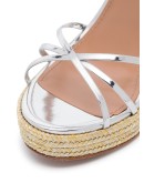 Deneuve 105mm wedge sandals