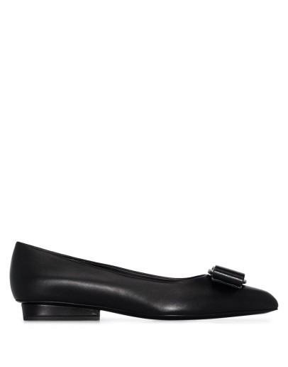 bow ballerina flats