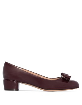 Vara 40mm patent leather pumps