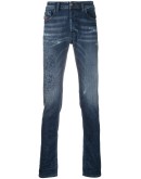 Sleenker light-wash skinny jeans