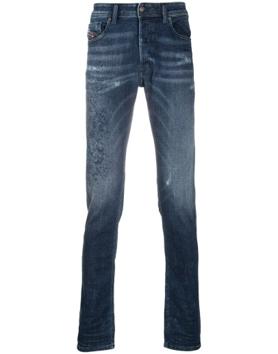 Sleenker light-wash skinny jeans