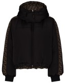 reversible FF motif puffer jacket