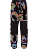 Psychedelic printed track pants