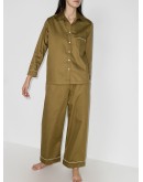 Sateen two-piece pajama set