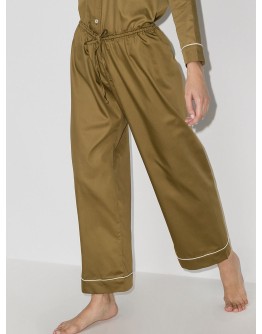 Sateen two-piece pajama set