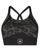 leopard-print sports bra