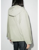 zip-up hooded windbreaker