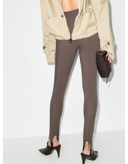 high-waist stirrup leggings