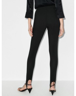 high-waist stirrup leggings