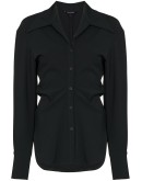 spread open collar shirt