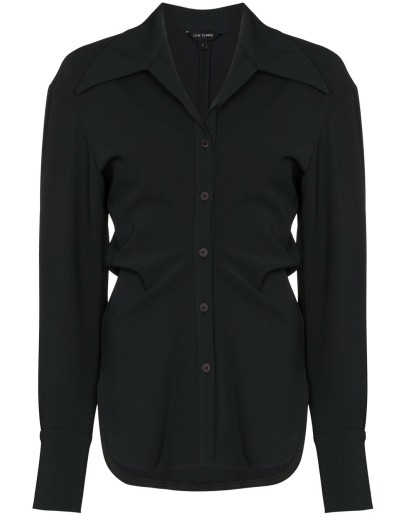 spread open collar shirt