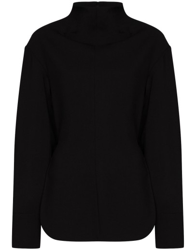 turtleneck long-sleeve top
