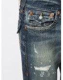 ripped detail jeans