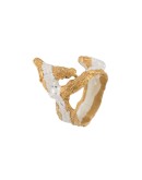 Ela two-tone ring