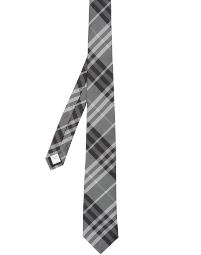 Vintage Check pointed-tip tie