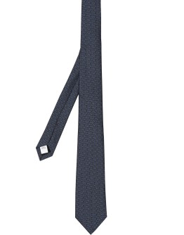 TB jacquard monogram tie
