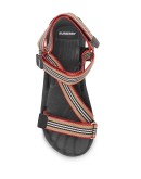 Icon Stripe platform sandals