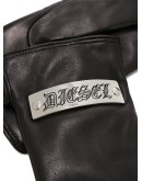 logo patch gloves