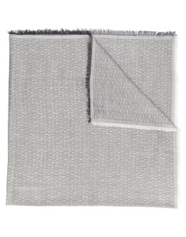 all-over logo scarf