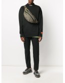 double zip belt bag