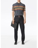 Icon stripe polo shirt