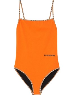 Icon Stripe trim swimsuit