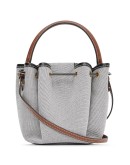 Monogram Motif drawstring bucket bag