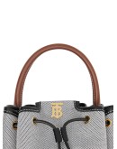 Monogram Motif drawstring bucket bag