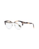 tortoiseshell detail glasses