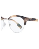 tortoiseshell detail glasses