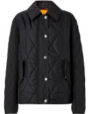 diamond quilted jacket