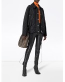 diamond quilted jacket