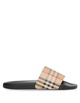 Vintage Check print slides