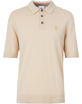 TB monogram polo shirt