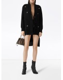 oversized Deer motif cardigan