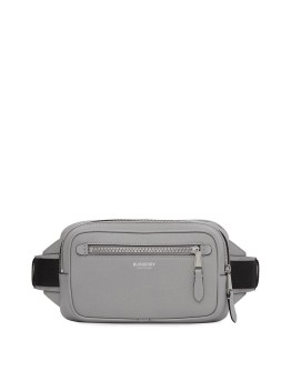 embossed logo belt bag
