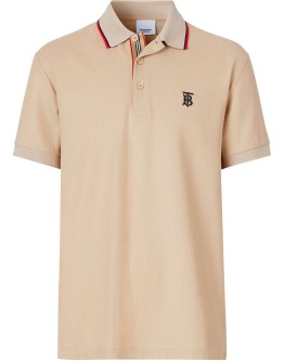 monogram motif polo shirt