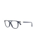 square-frame logo-detail glasses