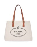 logo print tote bag