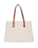 logo print tote bag