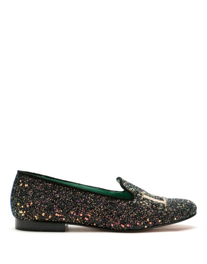 Love glitter loafers