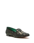 Love glitter loafers
