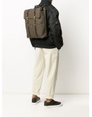 canvas clasp fastening backpack